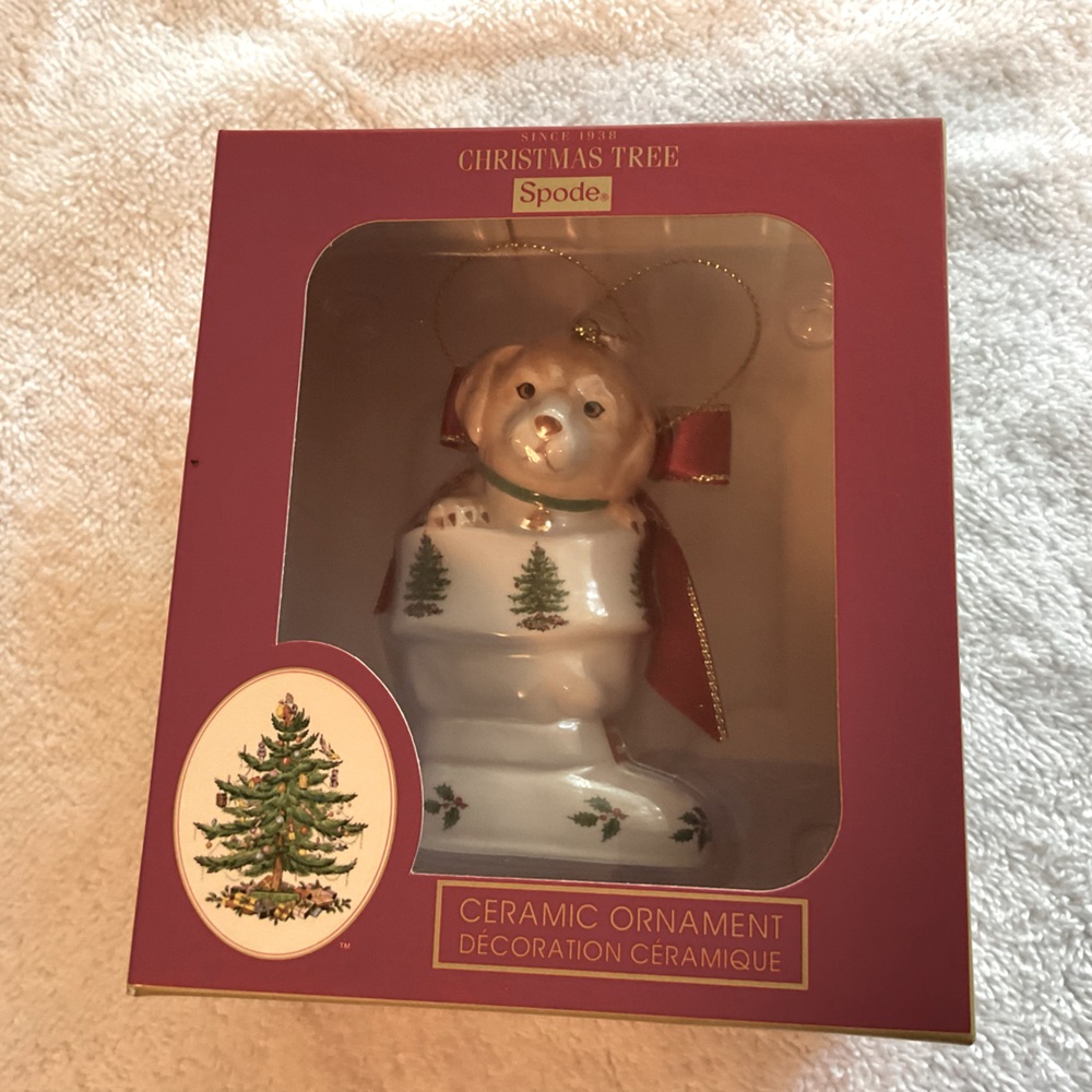 New Spode Christmas ornament